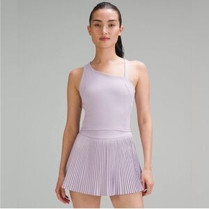 nwot Lululemon Everlux Asymmetrical Tank Top Medium Support, B/C
Lilac Ether 6